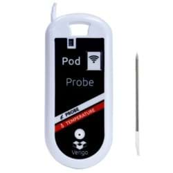 Toon details voor JRI Verigo POD Probe Bluetooth nauwkeurige lage temperatuur datalogger Afbeelding van JRI Verigo POD Probe Bluetooth nauwkeurige lage temperatuur datalogger